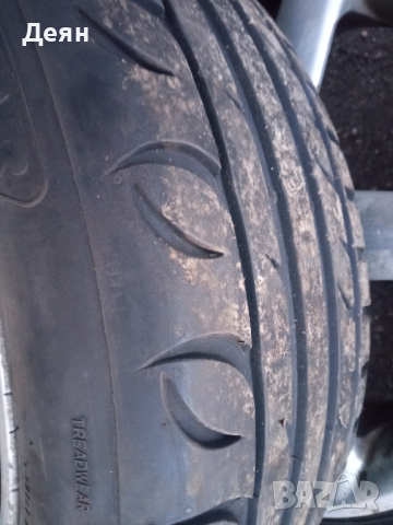 Алуминиеви джанти 17 цола с летни гуми , снимка 3 - Гуми и джанти - 44773826