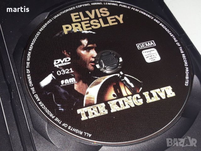 ДВД ELVIS PRESLEY , снимка 2 - DVD дискове - 34863166