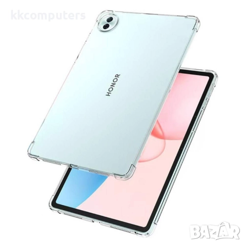 Калъф за For Honor Pad 10 - Прозрачен, Удароустойчив, 4-Ъглова Защита, TPU Материал, Включен протект, снимка 3 - Калъфи, кейсове - 52085271