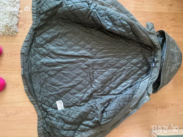 Зелена парка изгодно, снимка 3 - Якета - 48024817