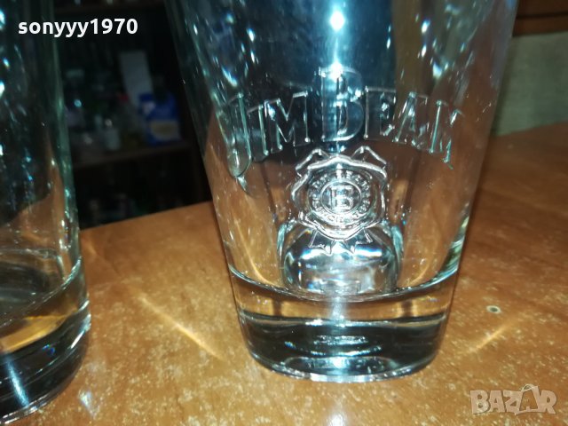 JIM BEAM-МАСИВНИ ТЕЖКИ 2БР ЧАШИ ЗА УИСКИ 2911212255, снимка 12 - Колекции - 34972062