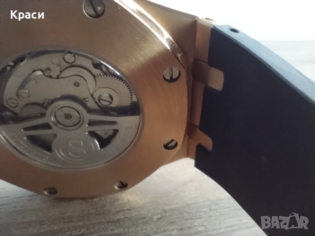 Seiko Mod  - Royal Oak Rose gold - 41 mm., снимка 11 - Мъжки - 54101027