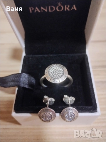 оригинален комплект Пандора , снимка 2 - Бижутерийни комплекти - 54009712