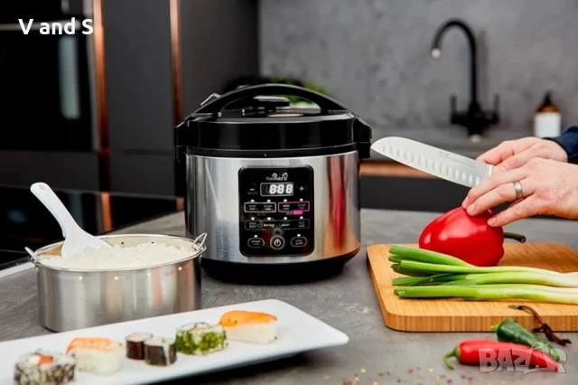 Оризоварка Yum Asia Kumo YumCarb с керамична купа и усъвършенствана Fuzzy Logic (5,5 чаши, 1 литър),, снимка 6 - Мултикукъри - 50701140