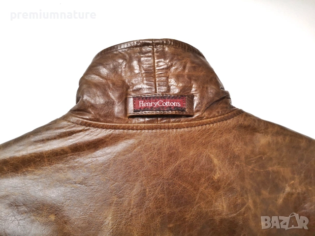 🏕️ ОФЕРТА → Henry Cotton's / дамско елегантно яке от естествена кожа ○, снимка 5 - Якета - 53925006