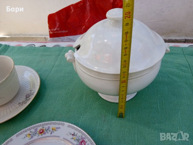 Порцелан супник и др S. C. RICHARD, снимка 8 - Чинии - 36803319