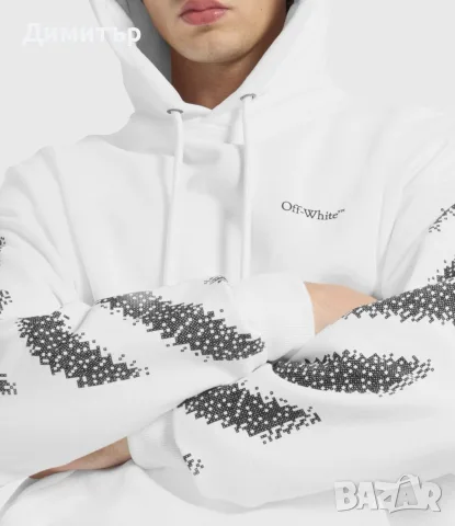 hoodie off-white, снимка 3 - Суичъри - 56364298