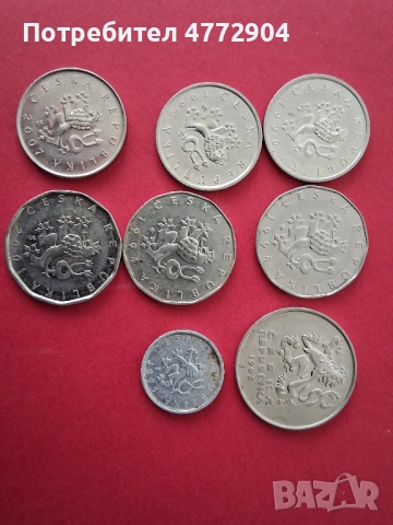 лот монети Чехия, снимка 4 - Нумизматика и бонистика - 54242259