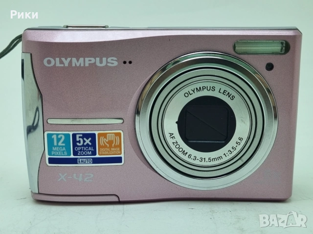 Olympus X-42 Digital Camera 12.0MP - Pink