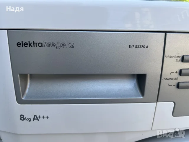 Сушилня Elektrabregenz-8 кг,термопомпа,А+++,мод:ТКF83320A, снимка 8 - Сушилни - 55973016