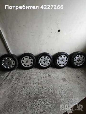 Джанти 15ки, 5х112 , подарък зимнни гуми 195/65/15, снимка 3 - Гуми и джанти - 52380475