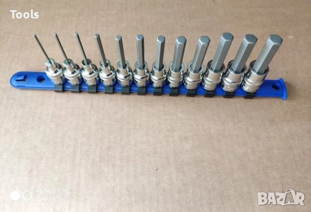 CARLYLE NAPA 12броя качествени Дълги Шестогрaми вложки комплект