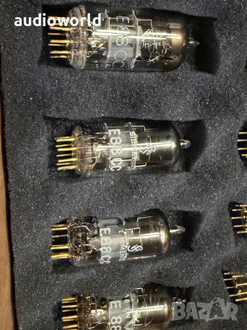 4бр. Лампи* Siemens • E88CC / 6922 • Cca • Gold Pins • Grey Shield • D Getter • Made in Germany, снимка 2 - Аудиосистеми - 55792382