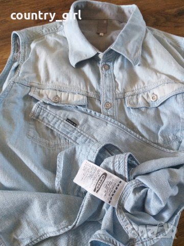 g-star tailor s/less shirt wmn - страхотна дамска риза