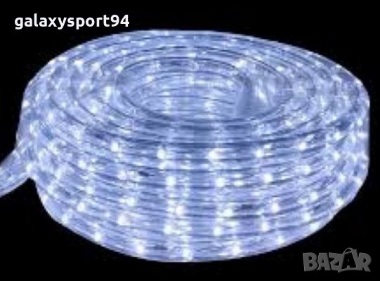 LED Украса Маркуч ЛЕД 100метрови за Къщи, заведения, тераси, хотели др, снимка 9 - Лед осветление - 38583548