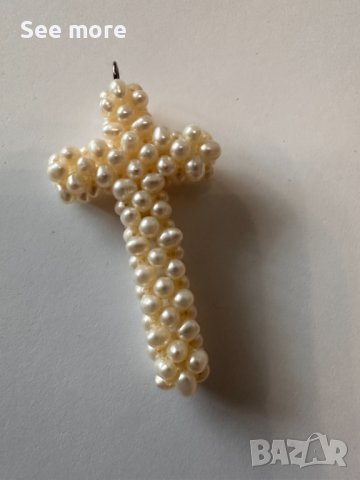 Нестандартно украшение с перли, снимка 4 - Колиета, медальони, синджири - 44156737