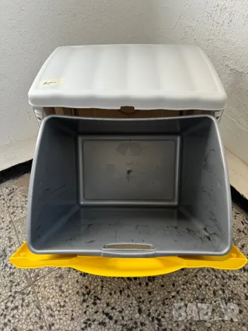 Кошче за Съхранение на вещи Stefanplast Amica Ecospace, 20л, един размер, жълто!, снимка 2 - Други стоки за дома - 47793172