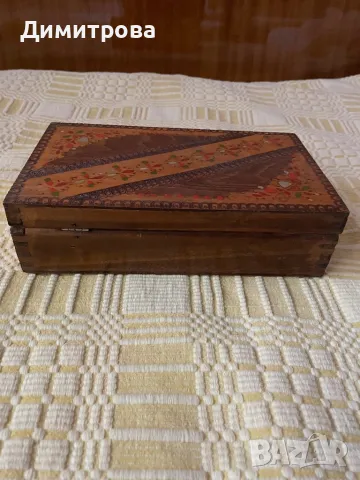  Дървени сувенирни кутии /кутии за бижута/,  войнишка кутия, руска кутия за подправски, снимка 2 - Антикварни и старинни предмети - 46186781