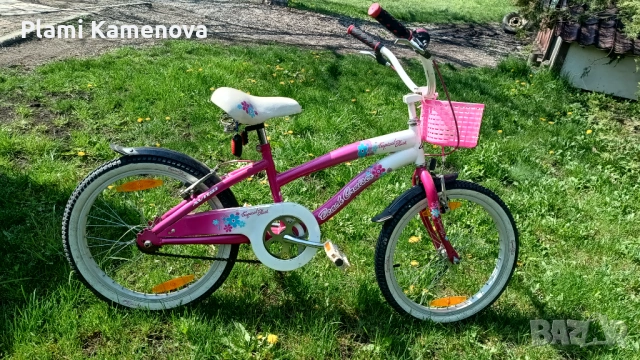 Детско колело 20 цола тип Beach Cruiser с кошница, снимка 8 - Велосипеди - 54259177