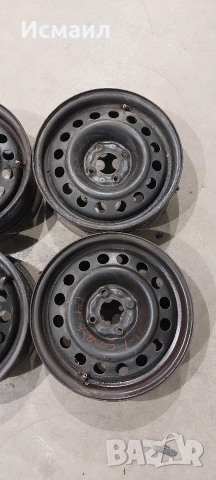 Желязна джанти за Рено 14ц, снимка 2 - Гуми и джанти - 51910846