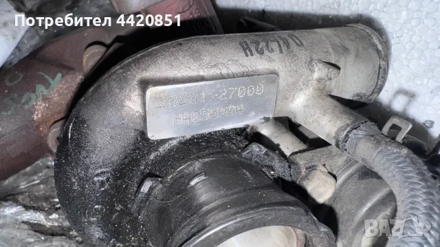 Турбо компресор за Hyundai Tucson - 28231-27000 / HA055504, снимка 2 - Части - 50101108
