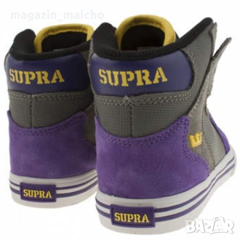 ДЕТСКИ КЕЦОВЕ – SUPRA VAIDER; размери: 29 и 30, снимка 7 - Детски маратонки - 30490384