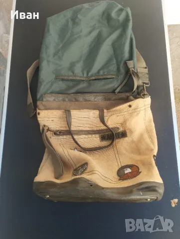 Винтидж Платнена чанта за рамо  (унисекс), снимка 9 - Чанти - 48800048