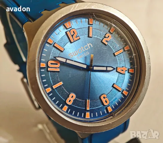 SWATCH 47mm swiss made eta, снимка 3 - Мъжки - 56152726