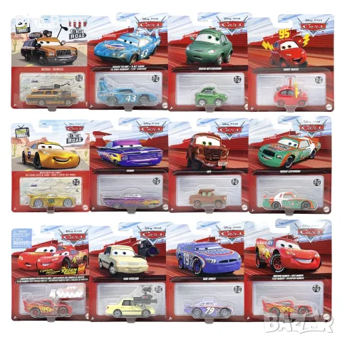 Колички Cars - Карс / Колите - комплекти, снимка 7 - Коли, камиони, мотори, писти - 56342183