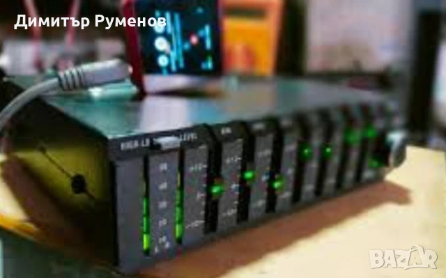  Car audio 7 band stereo graphic equalizer vintage AUDIOVOX AMP-785, снимка 8 - Ресийвъри, усилватели, смесителни пултове - 50565437