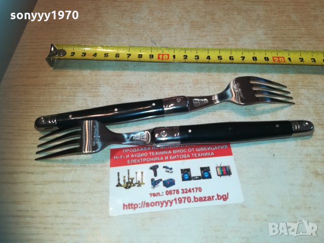 lou laguiole france 2бр-вилици 1402211746, снимка 10 - Колекции - 31812833