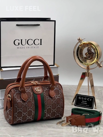 Gucci 💓 Дамски Чанти , снимка 9 - Чанти - 53287962
