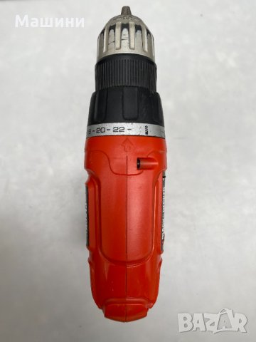 Винтоверт Black Decker 12V като нов!, снимка 4 - Винтоверти - 30083927
