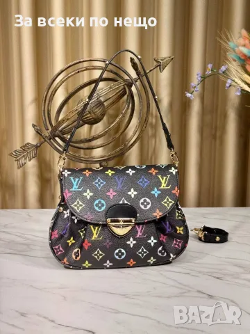 Louis Vuitton Луксозна Дамска Чанта С Капак И Златист Обков - Различни Цветове Код SEM-1060