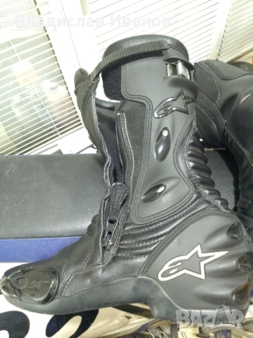 Мото ботуши здрави 26.5см, снимка 3 - Спортна екипировка - 52669892