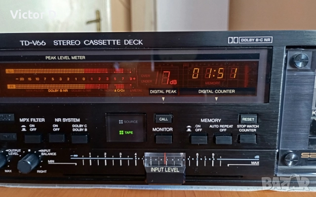 JVC TD-V66 - Триглав касетен дек, снимка 5 - Декове - 52802216