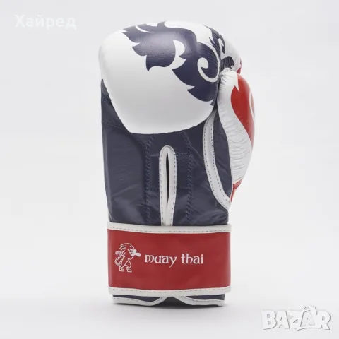 Нови Ръкавици за бокс Leone Muay Thai Бели  16 Oz, снимка 5 - Бокс - 56185336