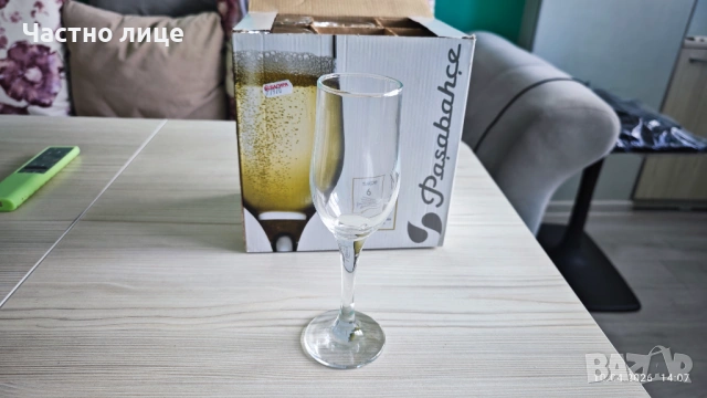 Чаши за шампанско или вино
