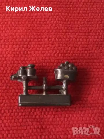 КОЛЕКЦИОНЕРСКА МЕСИНГОВА МИНИАТЮРА на СТАРА ВЕЗНА РЕТРО ТЕГЛИЛКА 39877, снимка 9 - Колекции - 46961070