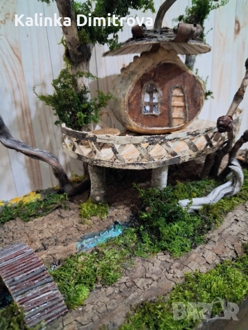 Къщичка на дърво,изработена само с естествени материали., снимка 18 - Други стоки за дома - 52313644