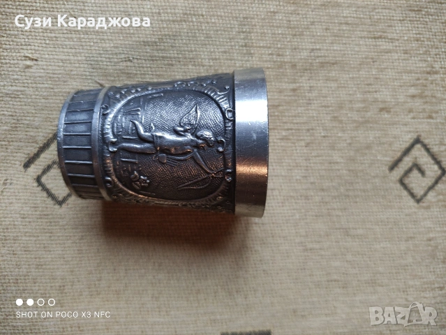 Немска калаена чаша