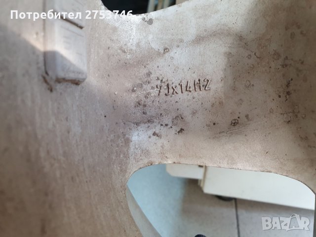  Джанти с гуми за VW Caddy, снимка 2 - Гуми и джанти - 29824321