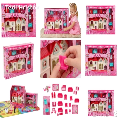 Къщичка за кукли Funny House, снимка 2 - Кукли - 52449543