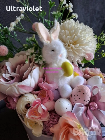 Великденска композиция , снимка 7 - Декорация за дома - 54005049