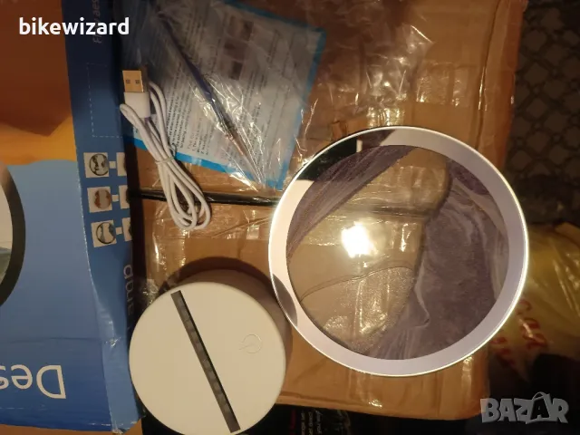 Neioaas 3D движеща се пясъчна настолна лампа с течен пясък НОВА, снимка 7 - Други - 50160622