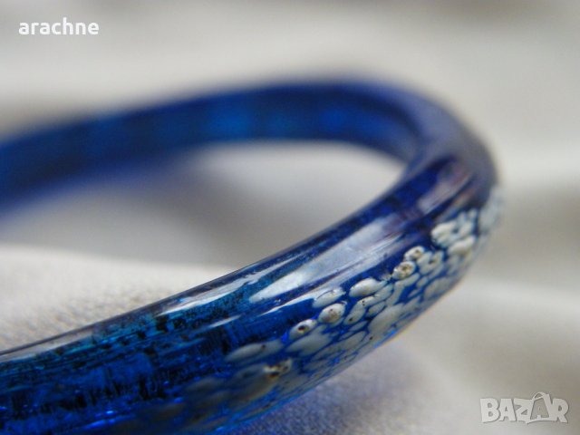 Рядка стъклена османска гривна, снимка 4 - Антикварни и старинни предмети - 34216261