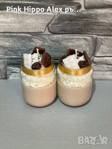 Ароматна свещ шоколад, снимка 4 - Декорация за дома - 42758547