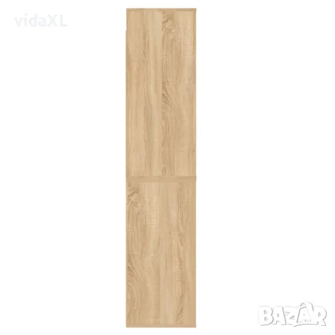 vidaXL Висок шкаф, сонома дъб, инженерно дърво, снимка 9 - Бюфети - 56146723