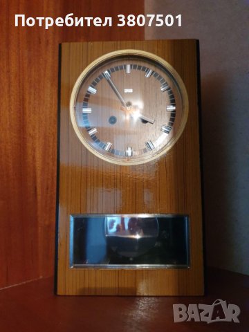 Стенен часовник с махало, снимка 1 - Стенни часовници - 42422512