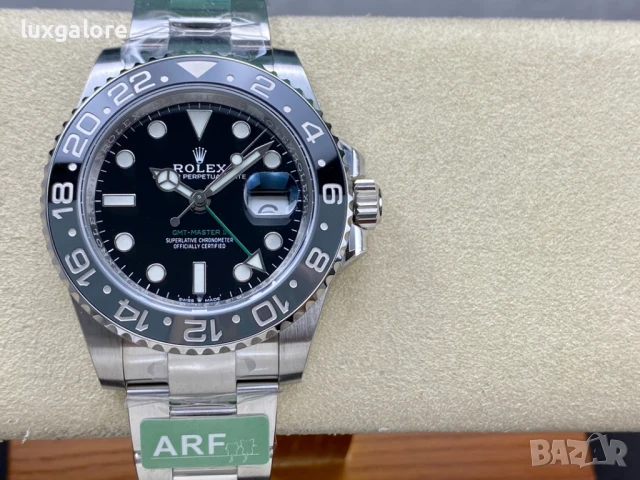 Мъжки часовник Rolex GMT-Master II Bruce Wayne с автоматичен швейцарски механизъм, снимка 2 - Мъжки - 51121209